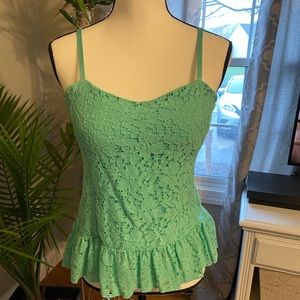 Peplum tank top